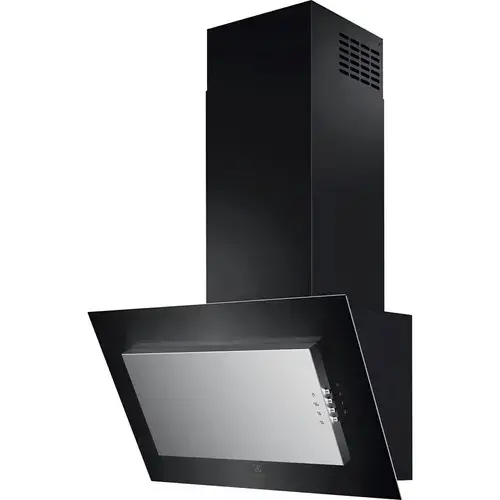 Hota incorporabila decorativa Electrolux LFV326Y, Putere de absorbtie 600 mc/h, Filtru de carbon inclus, 1 motor, 60 cm (Inox/Negru)