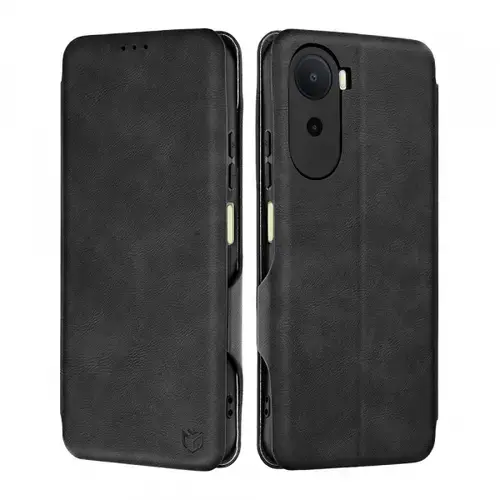 Husa pentru Xiaomi Redmi A7 Pro 4G, Techsuit, Safe Wallet Plus, Negru