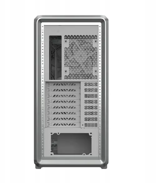 Carcasa Cooler Master MasterFrame 600 Mesh, Midi Tower, Sticla securizata, 3 Ventilatoare ARGB incluse (Argintiu)