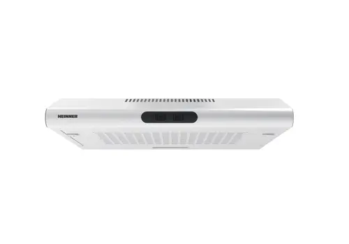 Hota traditionala HEINNER CH-MD200WH, 38 W, 200 m3/h, 2 trepte putere, Filtru de grasime (Alb)