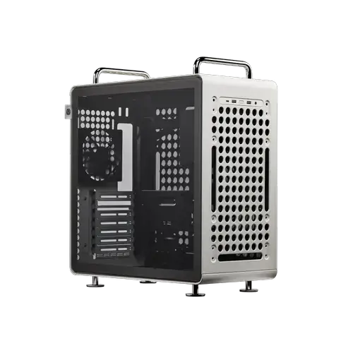 Carcasa CoolerMaster QUBE 540 Moonstone, Design modular, Fara sursa (Alb)
