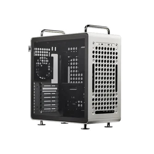Carcasa CoolerMaster QUBE 540 Moonstone, Design modular, Fara sursa (Alb)