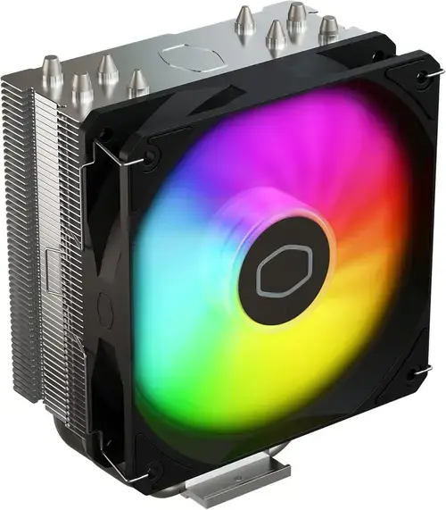 Cooler CPU CoolerMaster Hyper 212 Spectrum V3, ARGB, 650-1750 RPM, 4-PIN PWM (Negru/Argintiu)