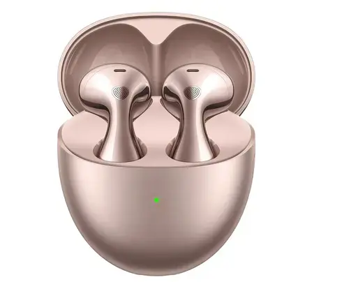 Casti In-Ear Huawei FreeBuds 6, True wireless, Bluetooth, AI noise cancelling, Autonomie 36 ore, IP54 (Roz/Auriu)