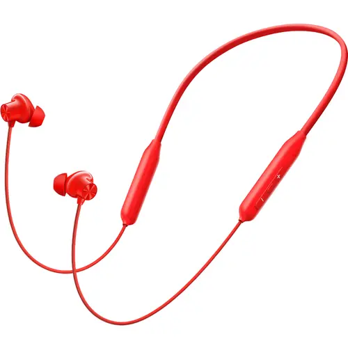 Casti alergare OnePlus Bullets Wireless Z3, Bluetooth 5.4, IP55, Google Fast Pair (Rosu)