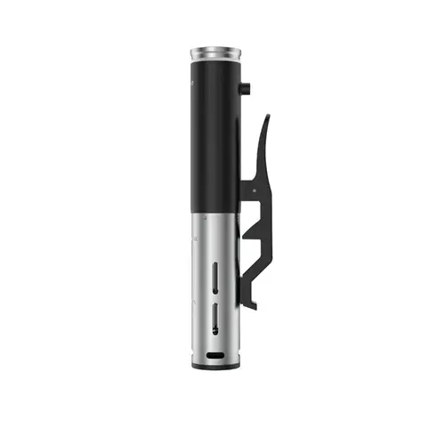 Aparat pentru gatire lenta Aeno Sous Vide ASV0001, 1200 W, Otel inoxidabil si plastic, Interval de temperatura 20–95°С, Volumul vaselor de gatit pana la 15 litri, 4 programe de gătit presetate (Negru/Argintiu)