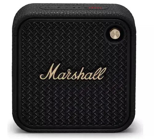 Boxa portabila Marshall Willen II, Bluetooth 5.3 LE, Autonomie 17 ore, IP67 (Negru/Alama)