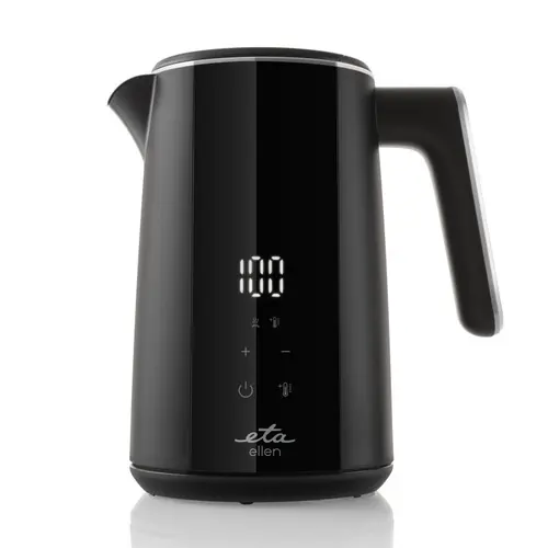 Fierbator de apa ETA 8596 90000 Ellen, 1.5 l, 2200 W, Functie mentinere temperatura (Negru)