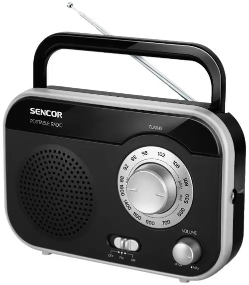 Radio Sencor SRD 210 BS (Negru/Argintiu)