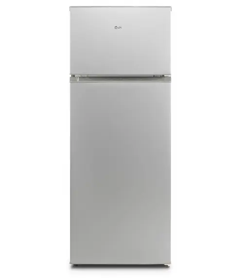 Frigider cu doua usi LDK LF 220S, Clasa F, Capacitate 210 l, H 143.5 cm (Argintiu)