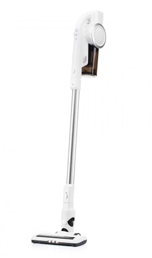 Aspirator vertical LDK Power Line Clean VT22, 22.2 V, Autonomie 35 min, 0.5 L (Alb/Negru)