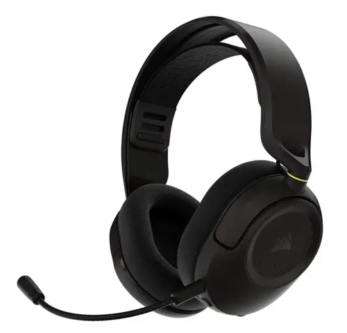 Casti Gaming Corsair HS35 Stereo V3, Wireless 2.4GHz/Bluetooth/Wired, compatibile PC, Mac, PlayStation, Xbox, Nintendo, 50mm, Microfon omnidirectional (Negru)