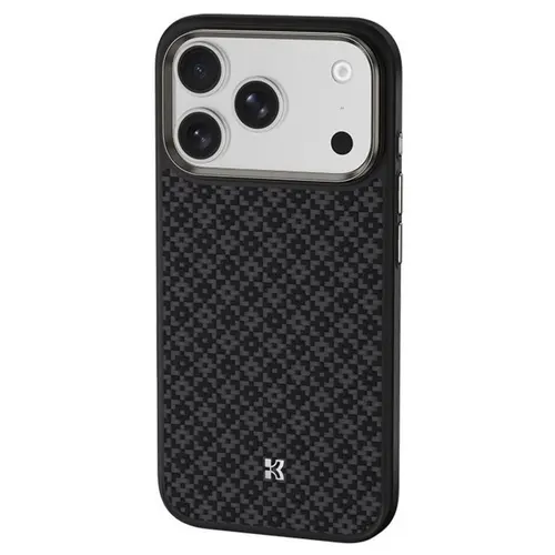 Husa Benks Armor Pro Armor Grid Kevlar Magsafe pentru iPhone 17 Pro Max, Negru