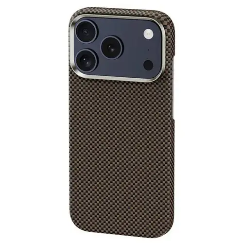 Husa Benks Armor Tint Kevlar Magsafe pentru iPhone 17 Pro, Auriu