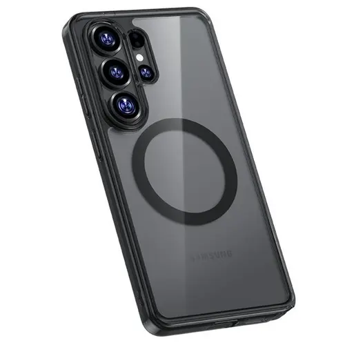 Husa Benks Magnetic Crystal pentru Samsung Galaxy S26 Ultra, Negru