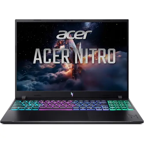 Laptop Gaming Acer Nitro V 16 ANV16-I31 (Procesor Intel® Core™ 5 210H (12M Cache, up to 4.80 GHz), 16inch WUXGA IPS 165H, 16GB, 512GB SSD, GeForce RTX 5050 @8GB, Negru)