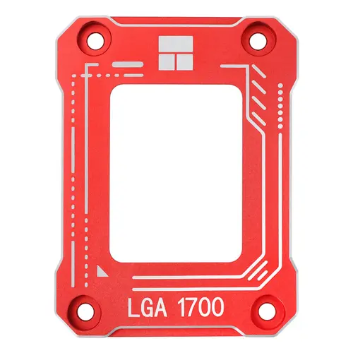 Contact frame Thermalright, compatibil LGA 1700 aliaj aluminiu, 54x70x6mm, Rosu