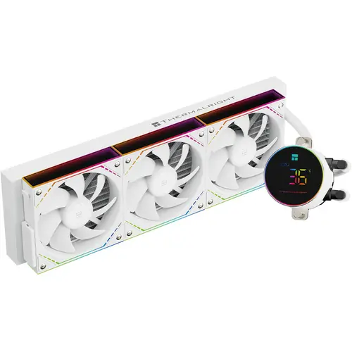 Cooler CPU Thermalright Frozen Magic 360 Digital ARGB V2, Intel si AMD, 2000 RPM, 3x120mm ARGB (Alb)
