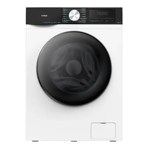 Masina de spalat rufe Samus WSMDI12147, 12 kg, 1400 rpm, Clasa A, Motor Inverter, Display LED (Alb)