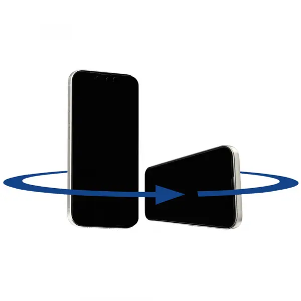 Folie de protectie Ecran Privacy Anank 1X Reinforced 360 pentru Apple iPhone 17e / 16e / 14 / 13 Pro, Sticla Securizata, Full Glue, 2.5D