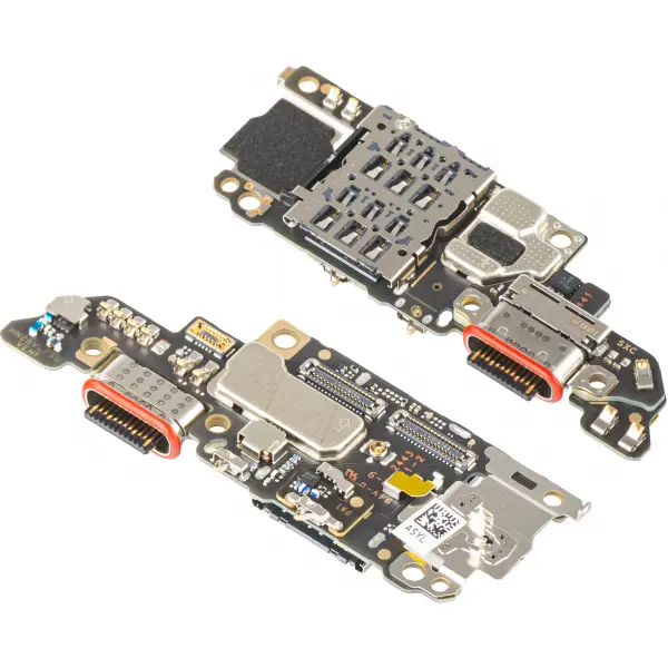 Placa cu Conector Incarcare - Microfon - Modul Cititor SIM Honor Magic6 Pro, Service Pack 0235AJLS