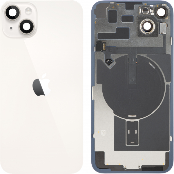 Capac Baterie Apple iPhone 14 Plus, Alb (Starlight), Swap