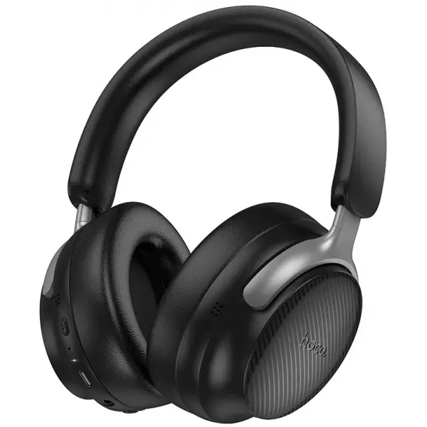 Handsfree Bluetooth HOCO W53 Plus, A2DP, ANC, Negru
