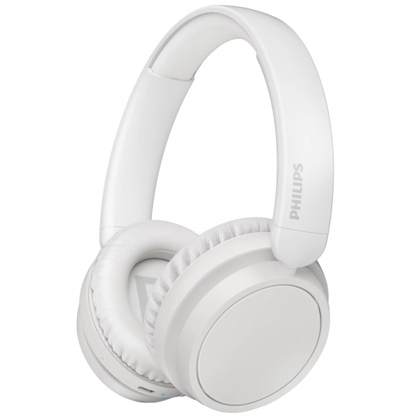 Handsfree Bluetooth Philips 5000, A2DP, Alb TAH5209WT/97