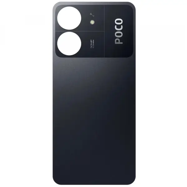Capac Baterie Xiaomi Poco C65, Negru, Service Pack 1610111001479A