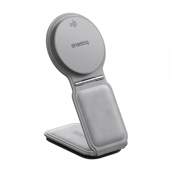 Incarcator Auto Wireless Baseus PrimeTrip C02, 15W, 1.67A, Gri C40169003831-00