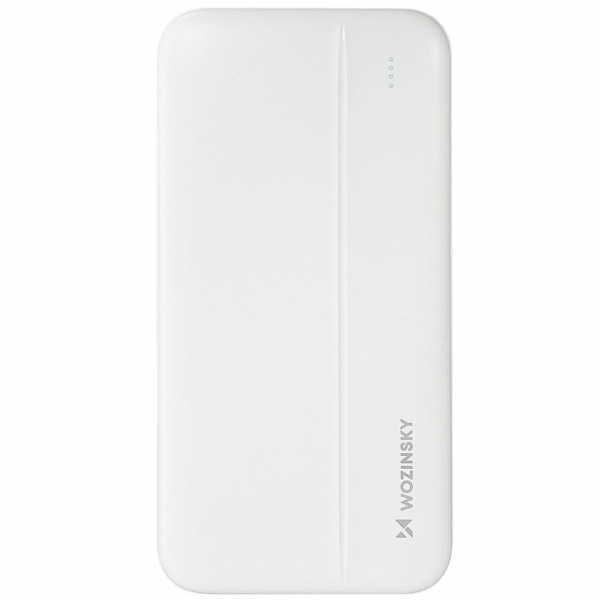 Baterie Externa WZK WPBWE1, 10000mAh, 10W, 2 x USB-A, Alba