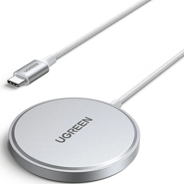 Incarcator Retea Wireless UGREEN W703, 15W, 1.67A, Alb