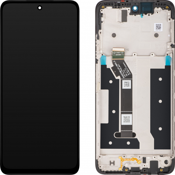 Display cu Touchscreen Motorola Moto G35, cu Rama, Negru, Service Pack 5D68C28856
