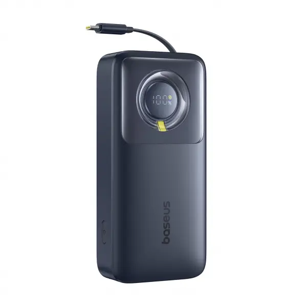 Baterie Externa Baseus Free2Pull, 20000mAh, 65W, PD, 2 x USB-C, Neagra P10073700123-00
