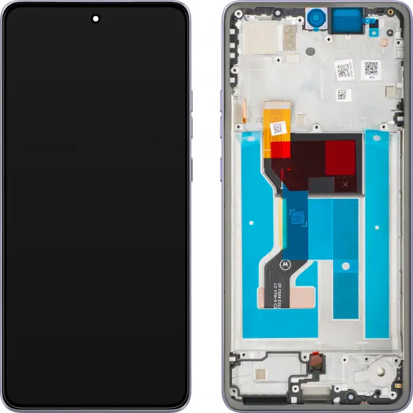 Display cu Touchscreen Motorola Moto G86 Power, cu Rama, Mov (Cosmic Sky), Service Pack 5D68C30652