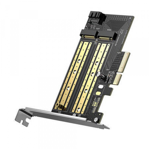 Adaptor Interfata SSD UGREEN CM302 (70504), NVMe M.2 / SATA - PCIe 3.0 X4