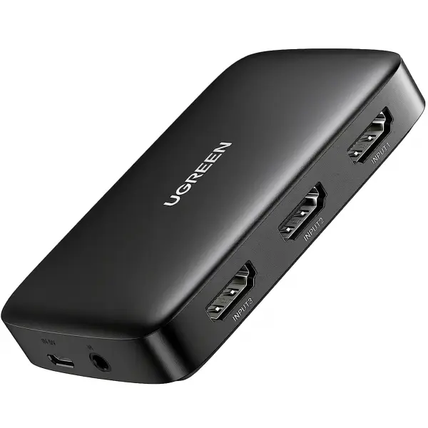 Switch Video HDMI UGREEN CM332, Negru