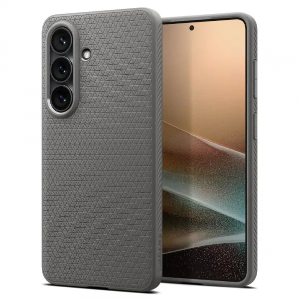 Husa pentru Samsung Galaxy S26 Plus S947, Spigen, Liquid Air, Gri ACS11211