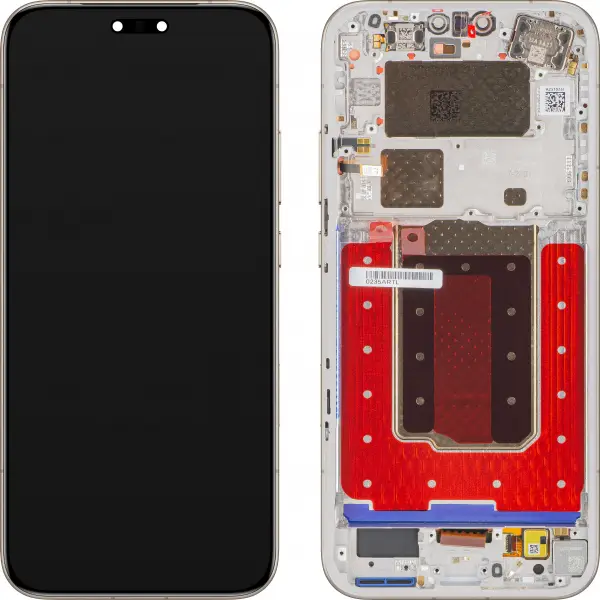 Display cu Touchscreen Honor Magic8 Pro, cu Rama, Auriu (Sunrise Gold), Service Pack 0235ARTL