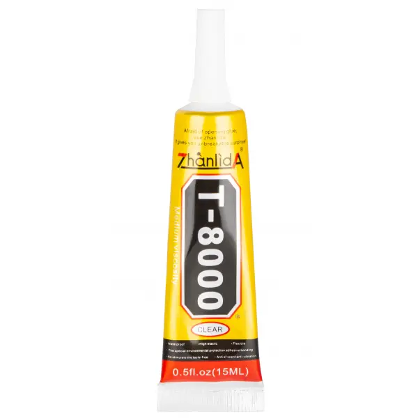 Adeziv Lichid Zhanlida T-8000, 15ml, Transparent