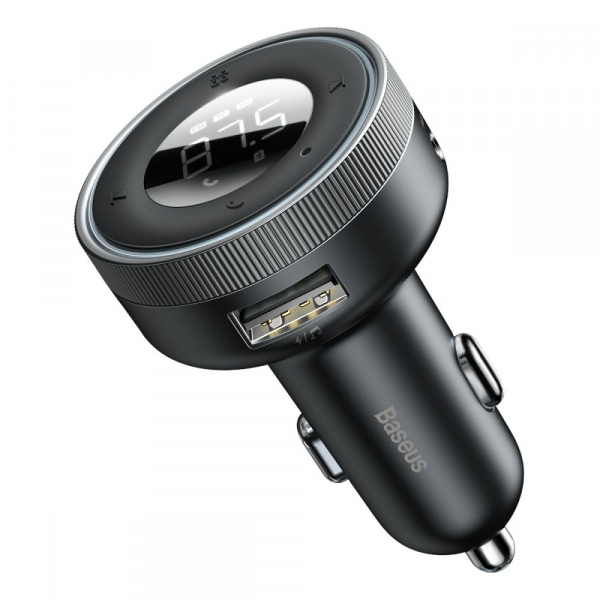 Modulator FM Bluetooth Baseus Enjoy, 2 x USB-A - 1 x microSD - 1 x AUX CCLH-01