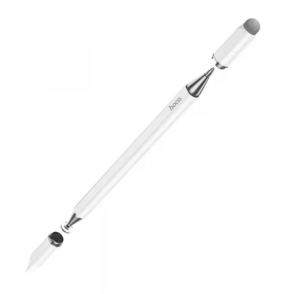 Touch Pen HOCO GM111 3in1, Alb