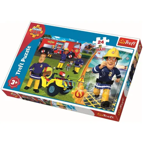Puzzle Maxi Trefl Fireman Sam, 24 piese