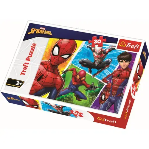 Puzzle Trefl Spiderman si Miguel, 30 piese