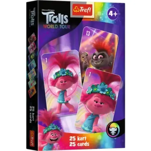Set 25 carti de joc Trolls Old Maid