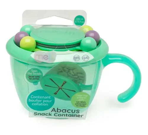 Recipient pentru hrana Melii SNACK ABACUS  200 ml, Verde