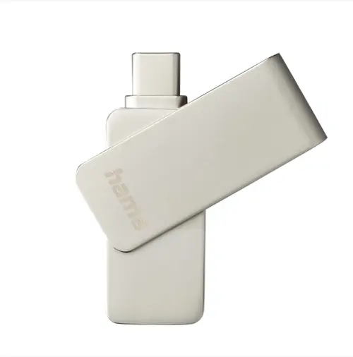Stick USB Hama Uni-C Rotate Pro, USB-C  128 GB (Argintiu)