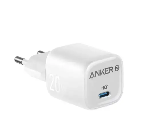 Incarcator retea Anker Zolo USB-C 20W Power Delivery 3.0 (Alb)