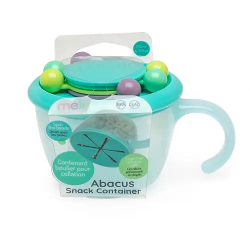 Recipient Snack Abacus, Melii, Albastru