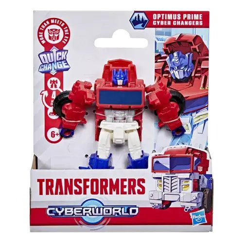 Figurina Transformers Cyberworld - Optimus Prime, 10 cm